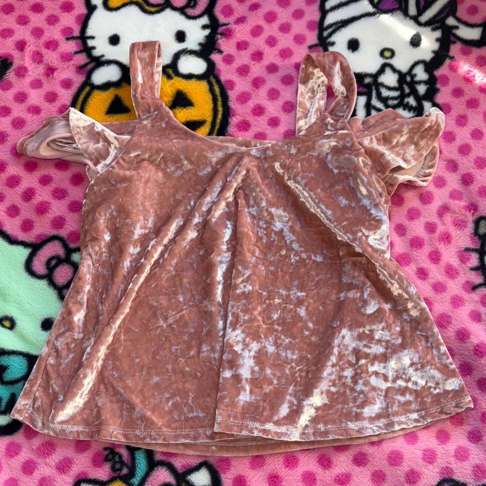 Velvet Pink Top